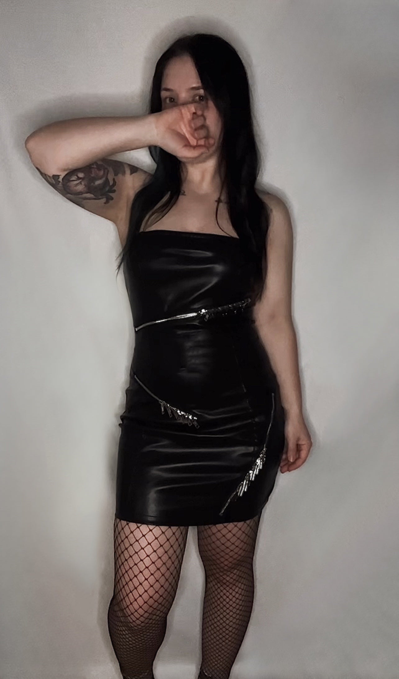 No Loss, No Love Faux Leather Zipper Mini Dress Theblackcrownboutique No Loss, No Love Faux Leather Zipper Mini Dress Theblackcrownboutique