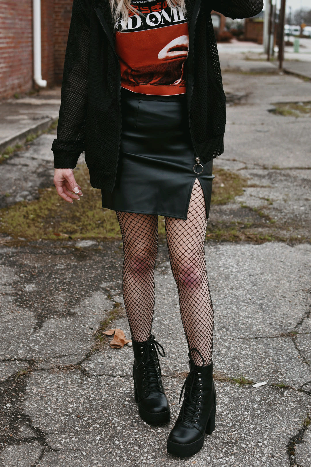 The Summoning Fishnet Tights - Theblackcrownboutique