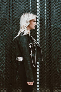 Venenosa Studded Faux Moto Jacket - Theblackcrownboutique