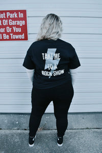Take Me to a Rock Show Tee - Theblackcrownboutique
