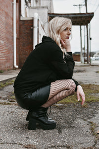 The Summoning Fishnet Tights - Theblackcrownboutique